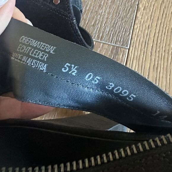 PAUL GREEN Sydney Sandal In Black Sport Nubuck - Picture 10 of 14